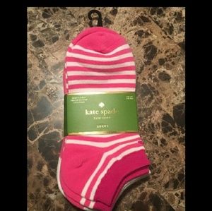 3 pairs kate spade socks